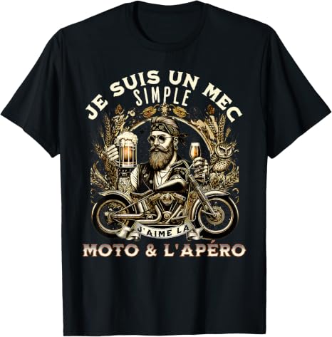 T-Shirt je suis un mec simple