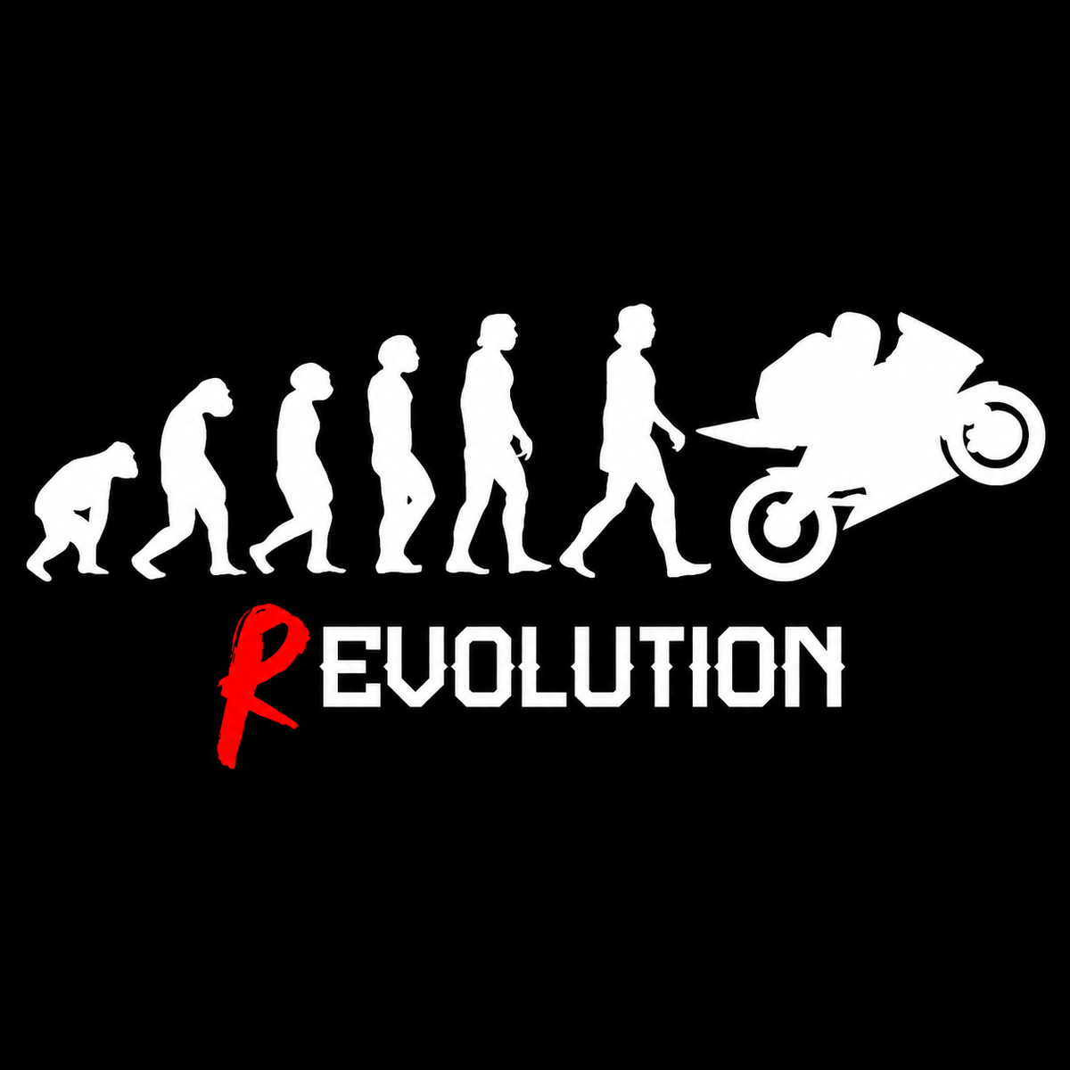 T-Shirt Evolution motard