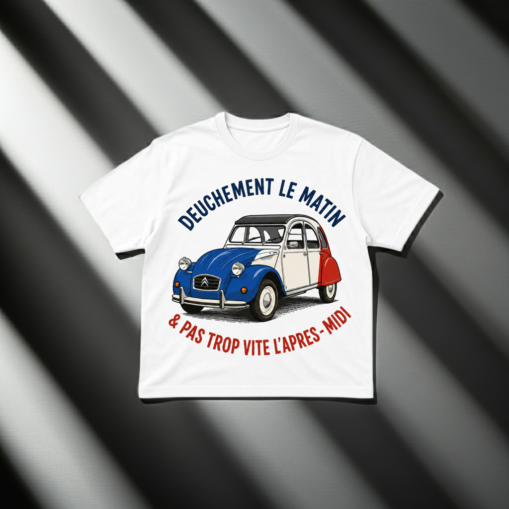 T-shirt DEUCHEMENT LE MATIN