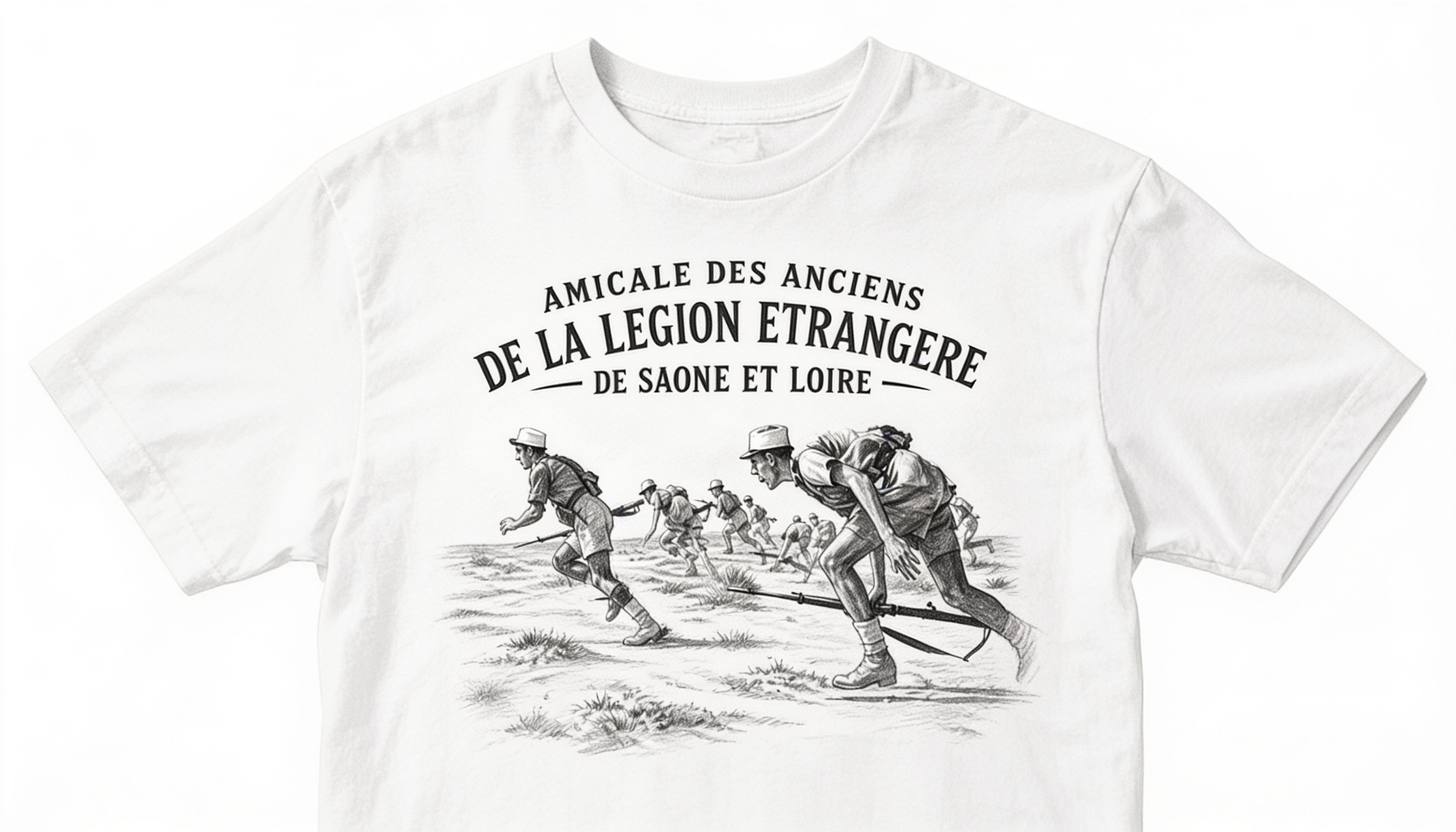 T-shirt Amicale des Anciens de la Légion Étrangère de Saône-et-Loire