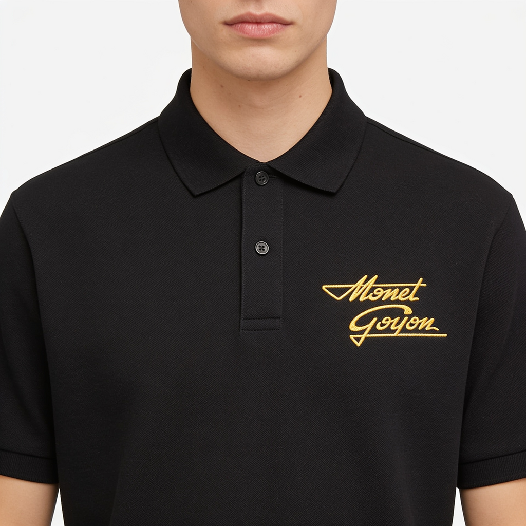Polo Logo Monet Goyon