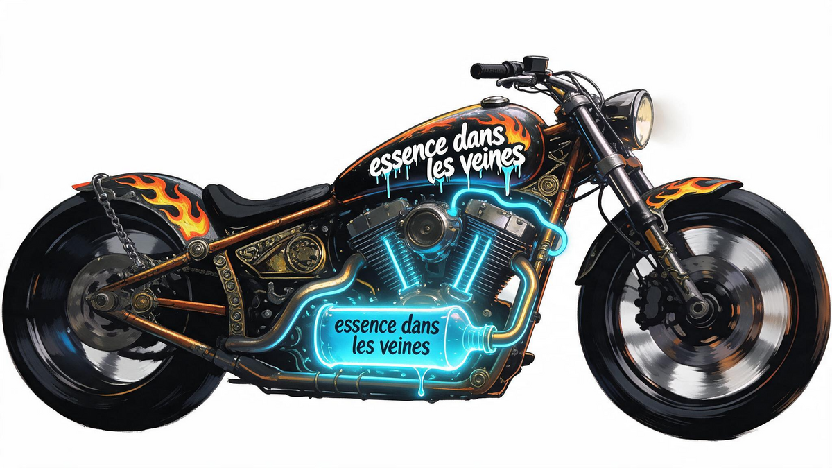 T-shirt "Essence dans les veines"