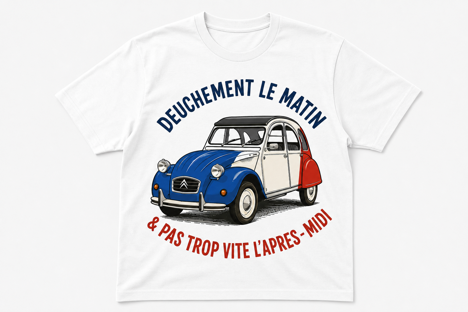 T-shirt DEUCHEMENT LE MATIN