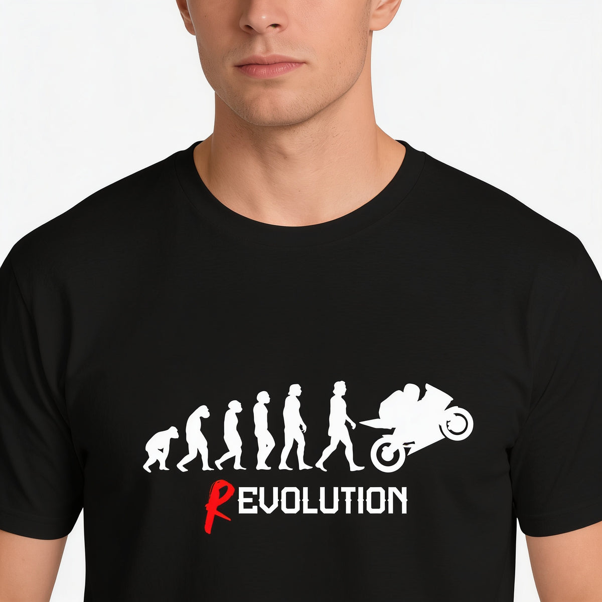 T-Shirt Evolution motard