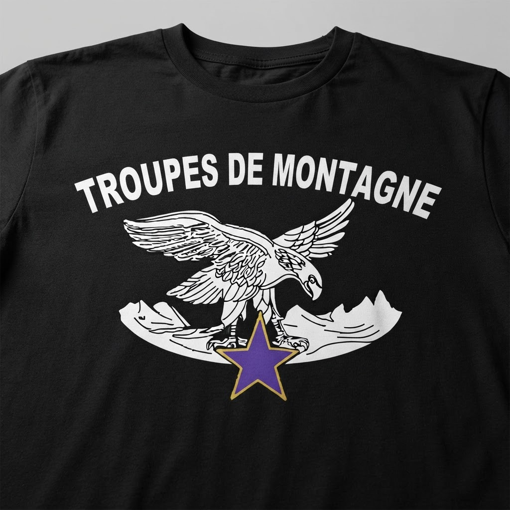 T-SHIRT troupes de Montagne