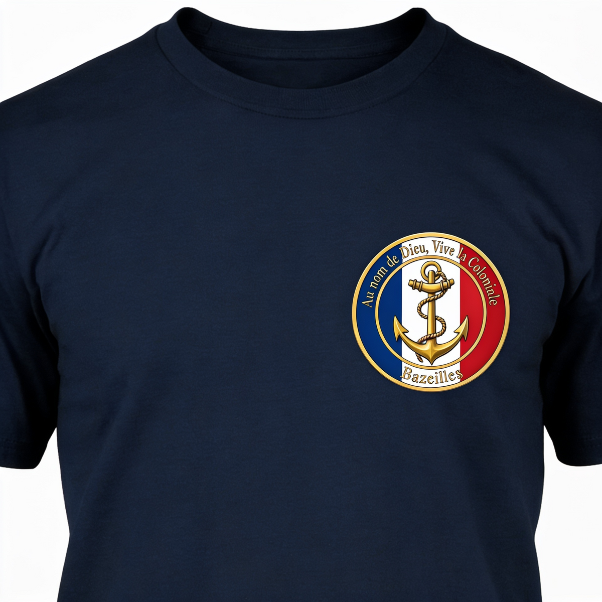 TEESHIRT TROUPE DE MARINE BAZEILLE